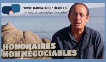immobilier honoraires non négociables
