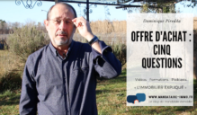 offre achat cinq questions