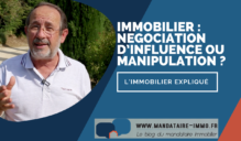 IMMOBILIER NEGOCIATION D'INFLUENCE
