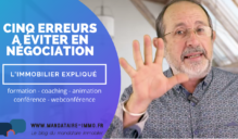 CINQ ERREURS NEGOCIATION