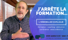 J ARRETE LA FORMATION