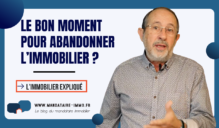 ABANDONNER L'IMMOBILIER